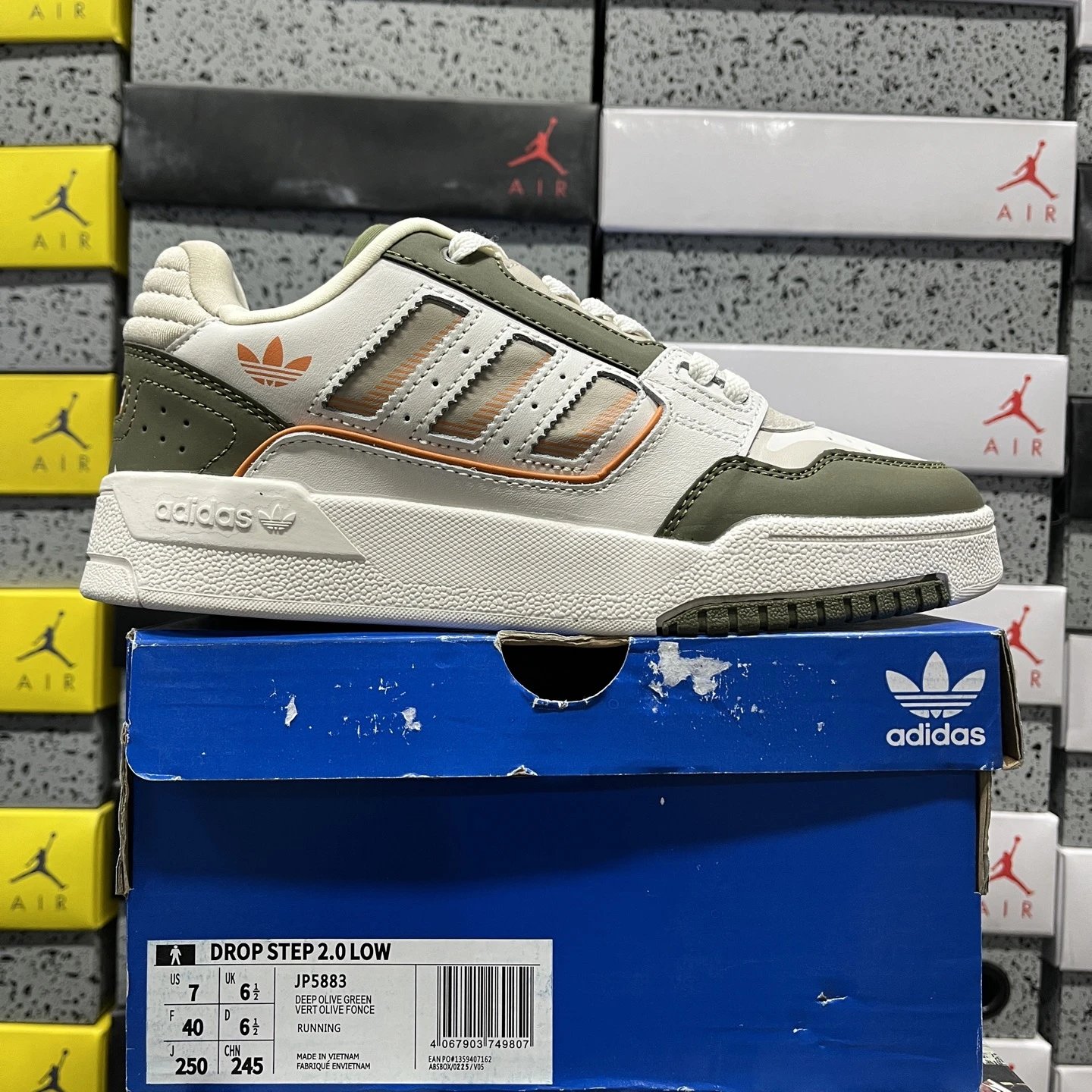 Adidas Multiple Drop Step models shown — JP5883