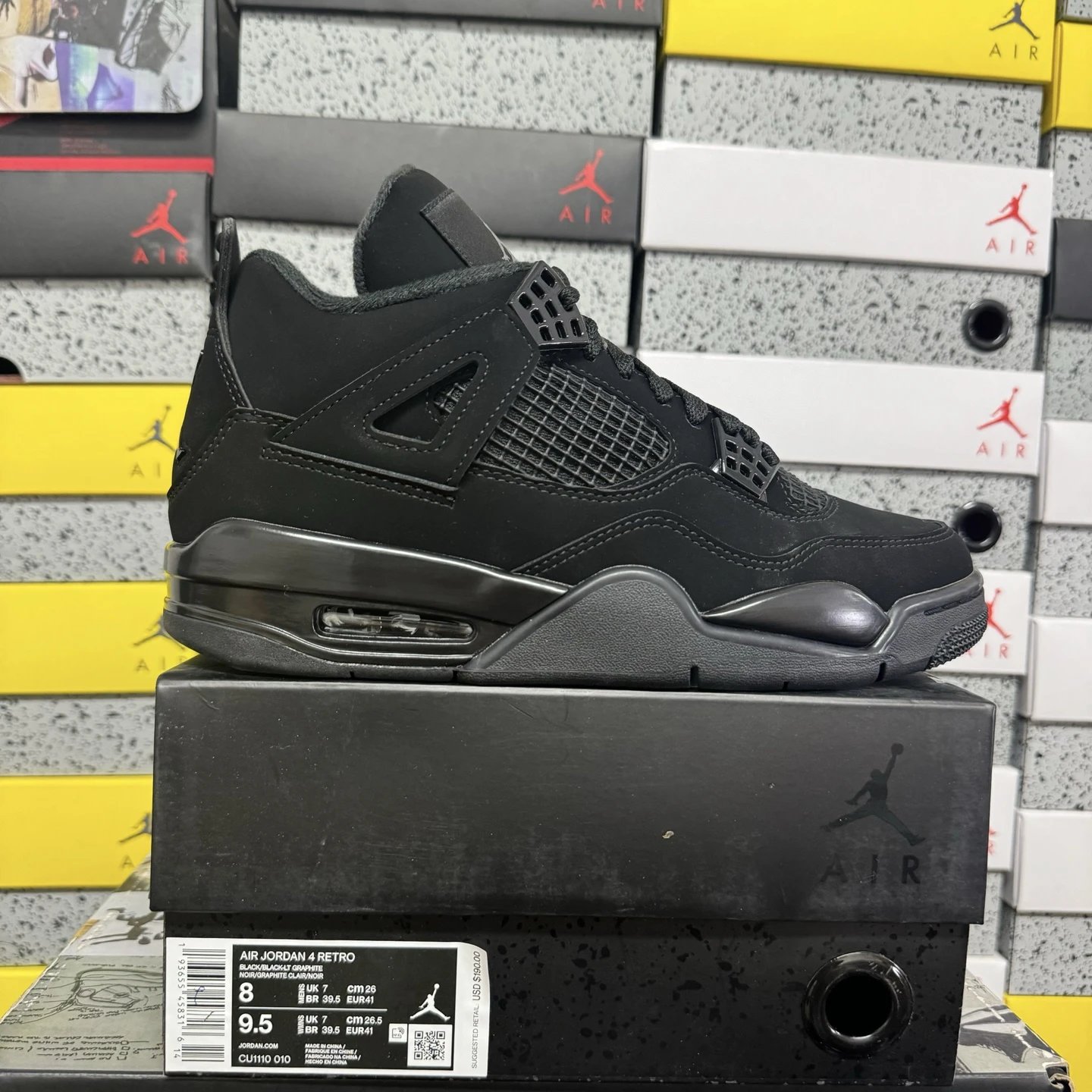 KZ AJ4 Black Cat [CU1110-010]