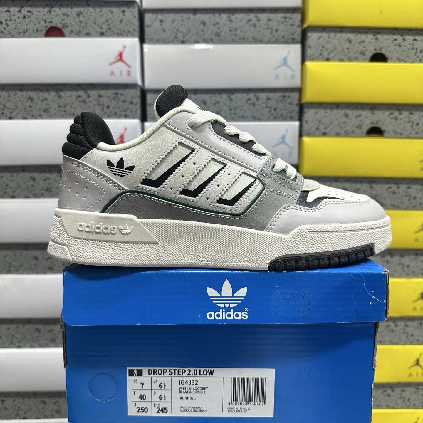Adidas Multiple Drop Step models shown — IG4332