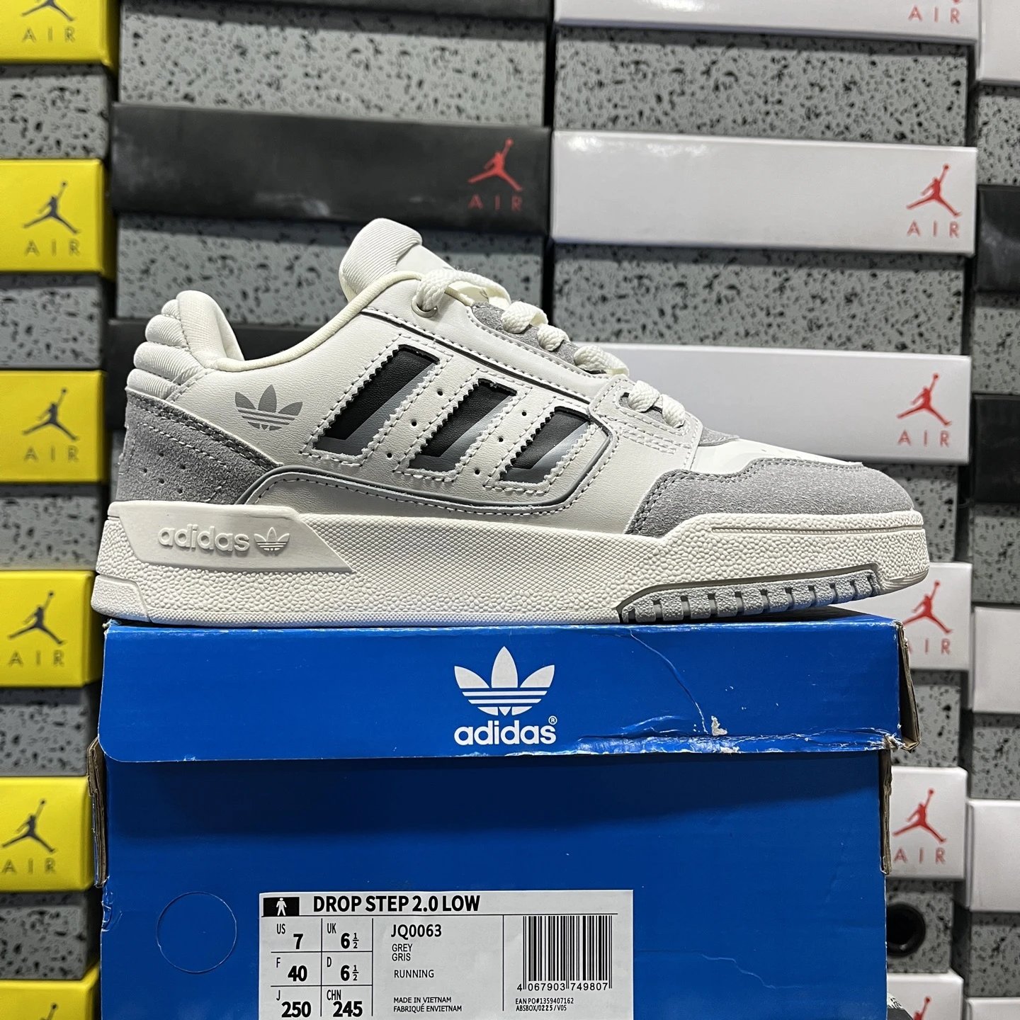 Adidas Multiple Drop Step models shown — JQ0063