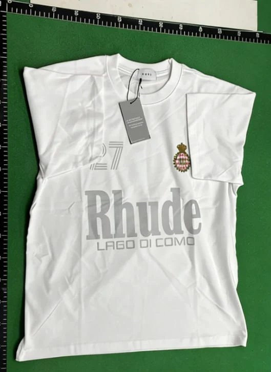 Rhude Knuckleheads White T-Shirt - 8