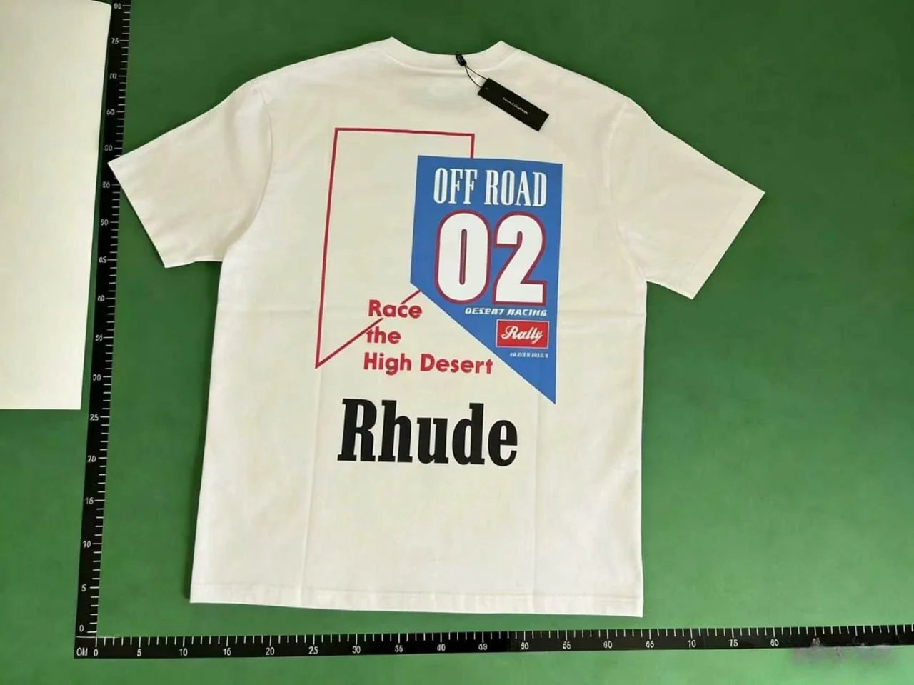 Rhude Knuckleheads White T-Shirt - 6