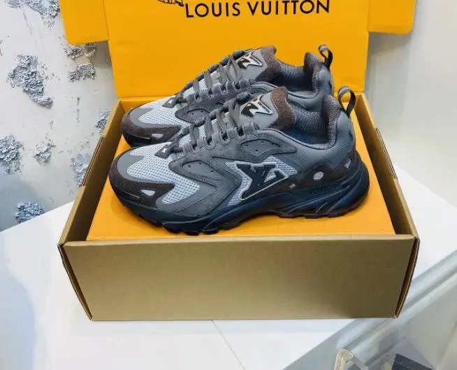 Louis Vuitton Sneakers Mesh Low-Top — 35