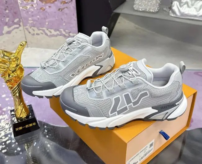 Louis Vuitton Sneakers Mesh Low-Top — 24