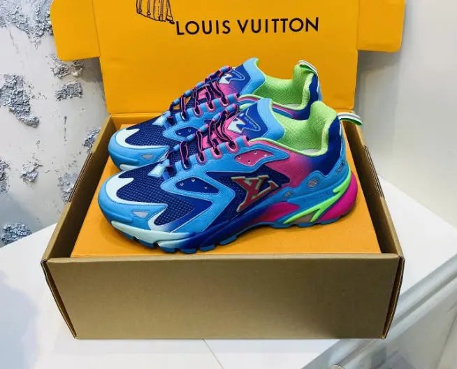 Louis Vuitton Sneakers Mesh Low-Top — 34