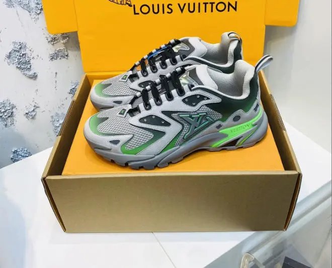 Louis Vuitton Sneakers Mesh Low-Top — 29