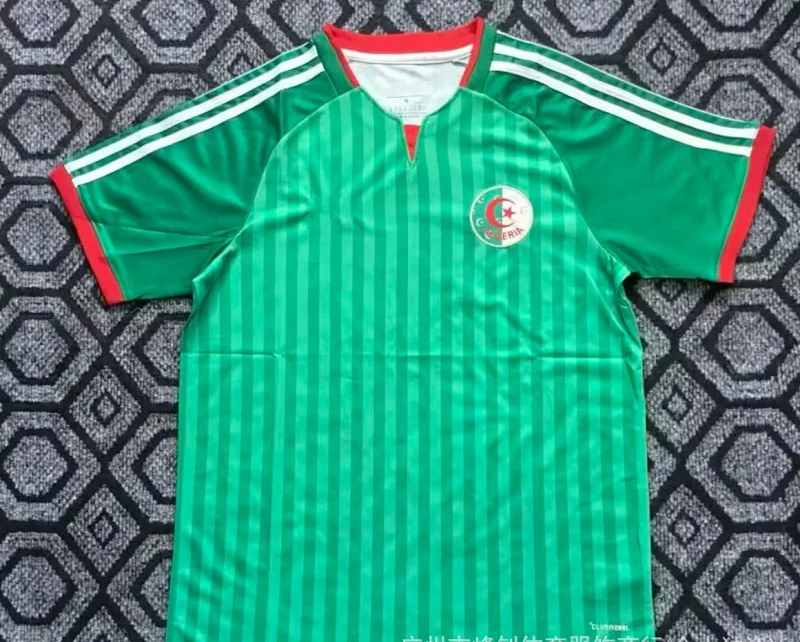 Unbranded Football Jerseys National Team Designs — 2026 Algeria away game