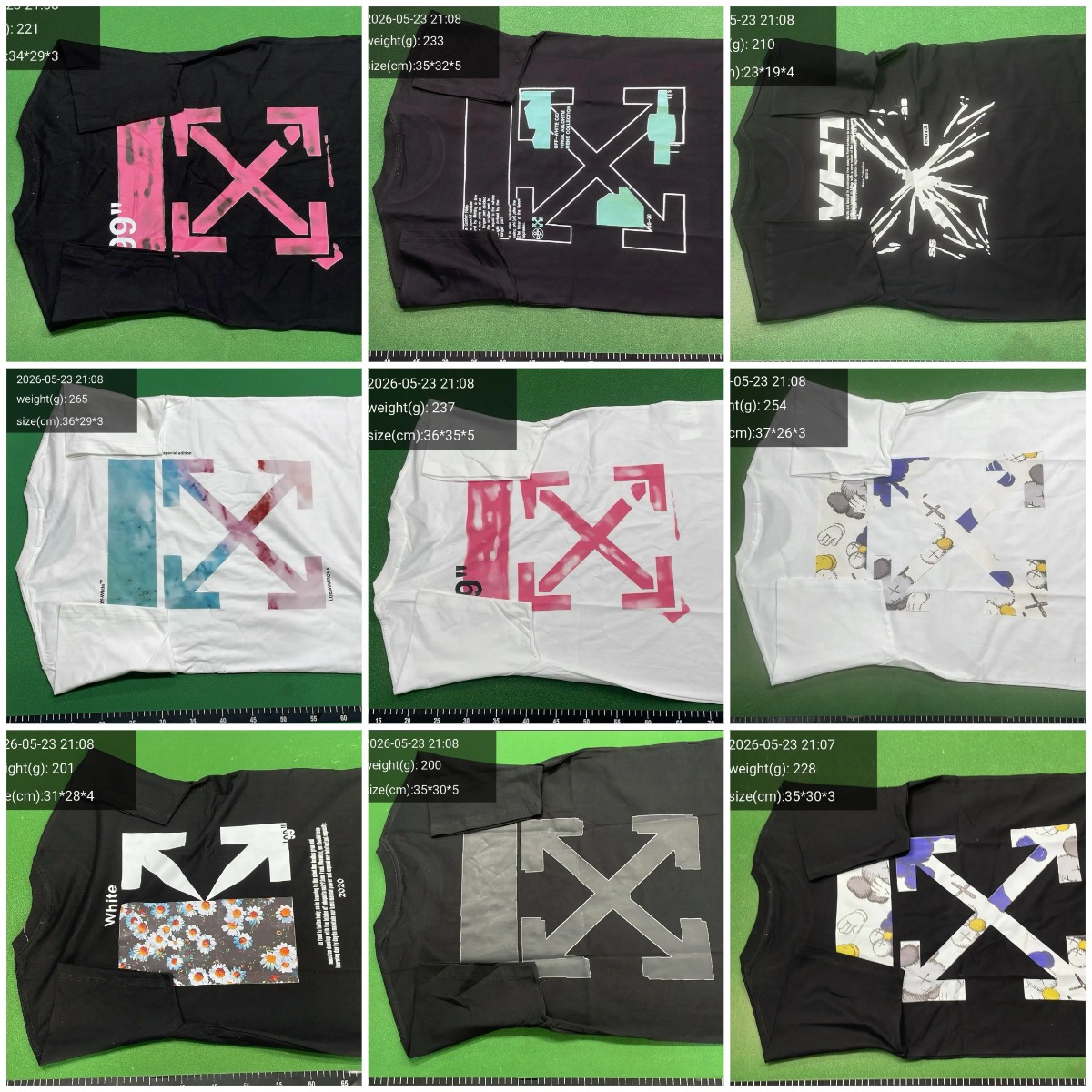 European and American trendy short sleeved T-shirt