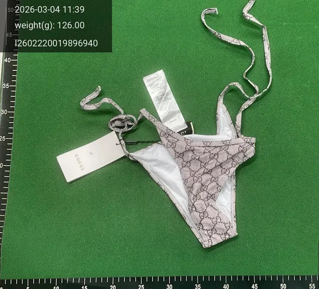 Victoria's Secret Underwear Rhinestone Logo Strap Bra and Thong Set product detail image 15