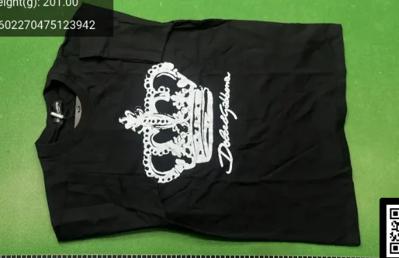Design Graphic Print White T-Shirt - 10