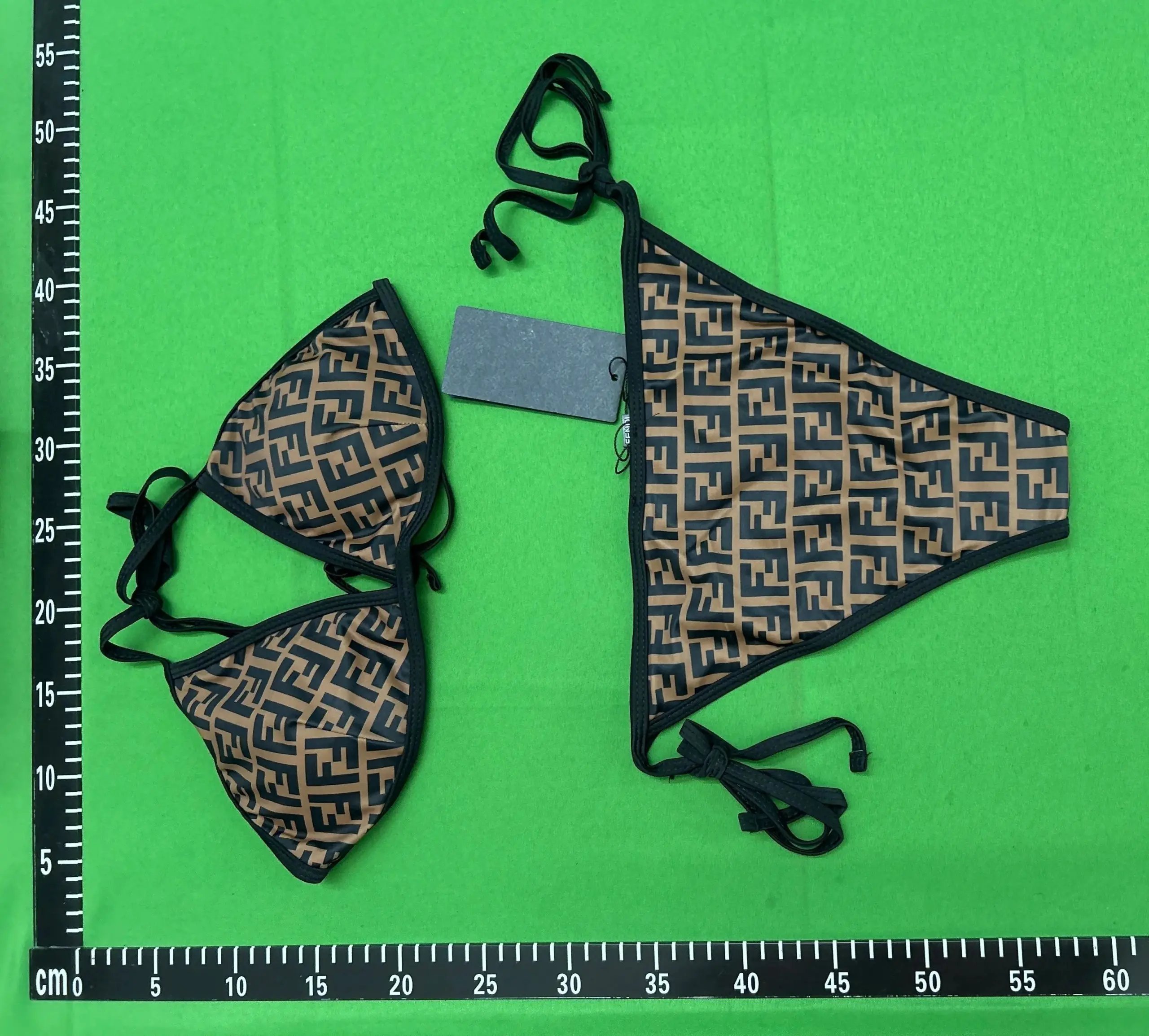 Victoria's Secret Underwear Rhinestone Logo Strap Bra and Thong Set image 11