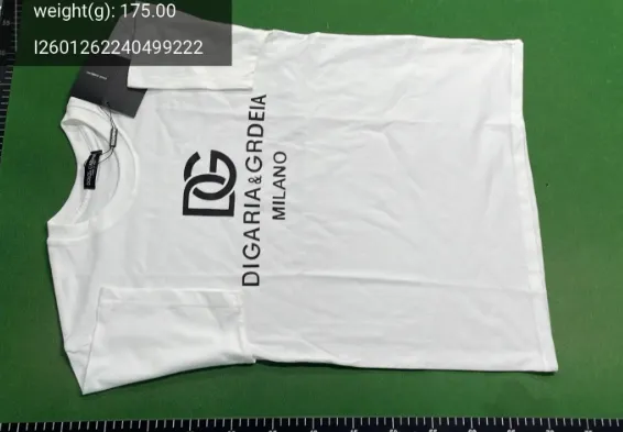 Design Graphic Print White T-Shirt - 8