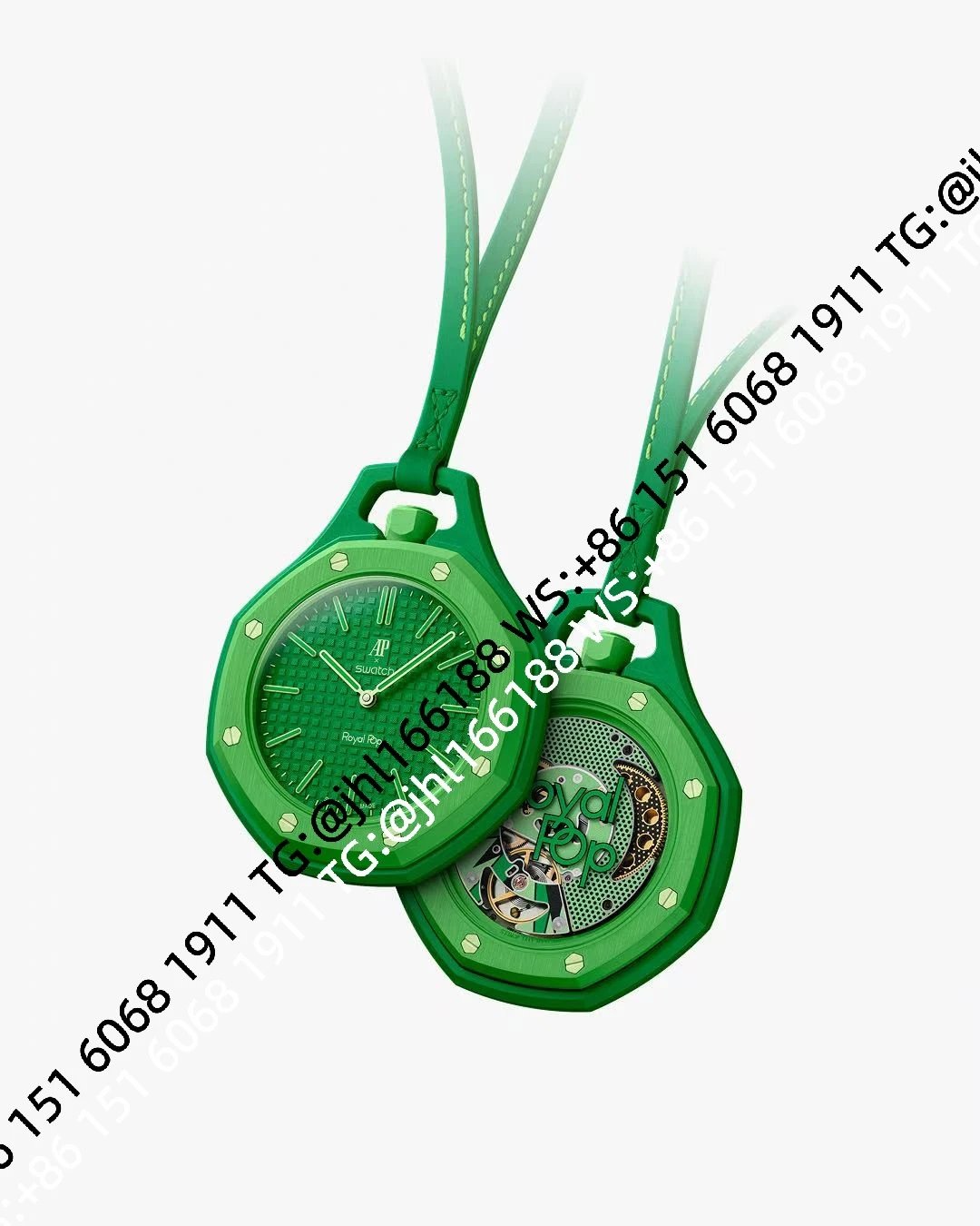 ROYAL POPB Eight Green Quartz in Stock