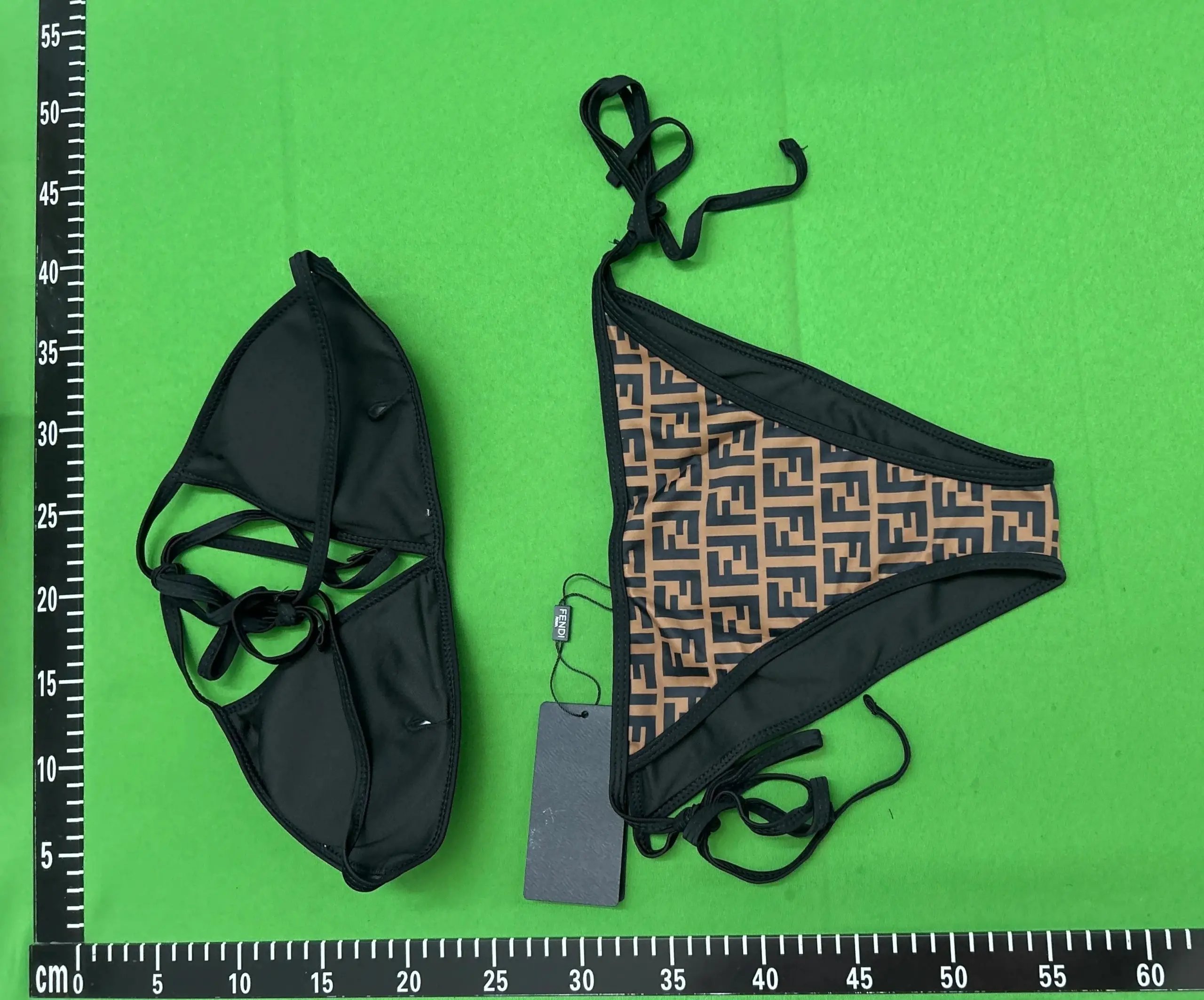 Victoria's Secret Underwear Rhinestone Logo Strap Bra and Thong Set image 12