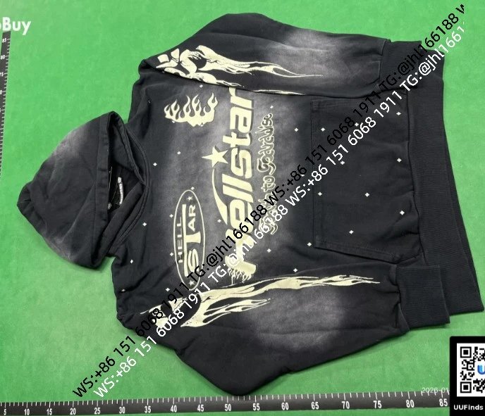 American trendy brand hooded sweatshirt set (picture will be shown after selecting size)