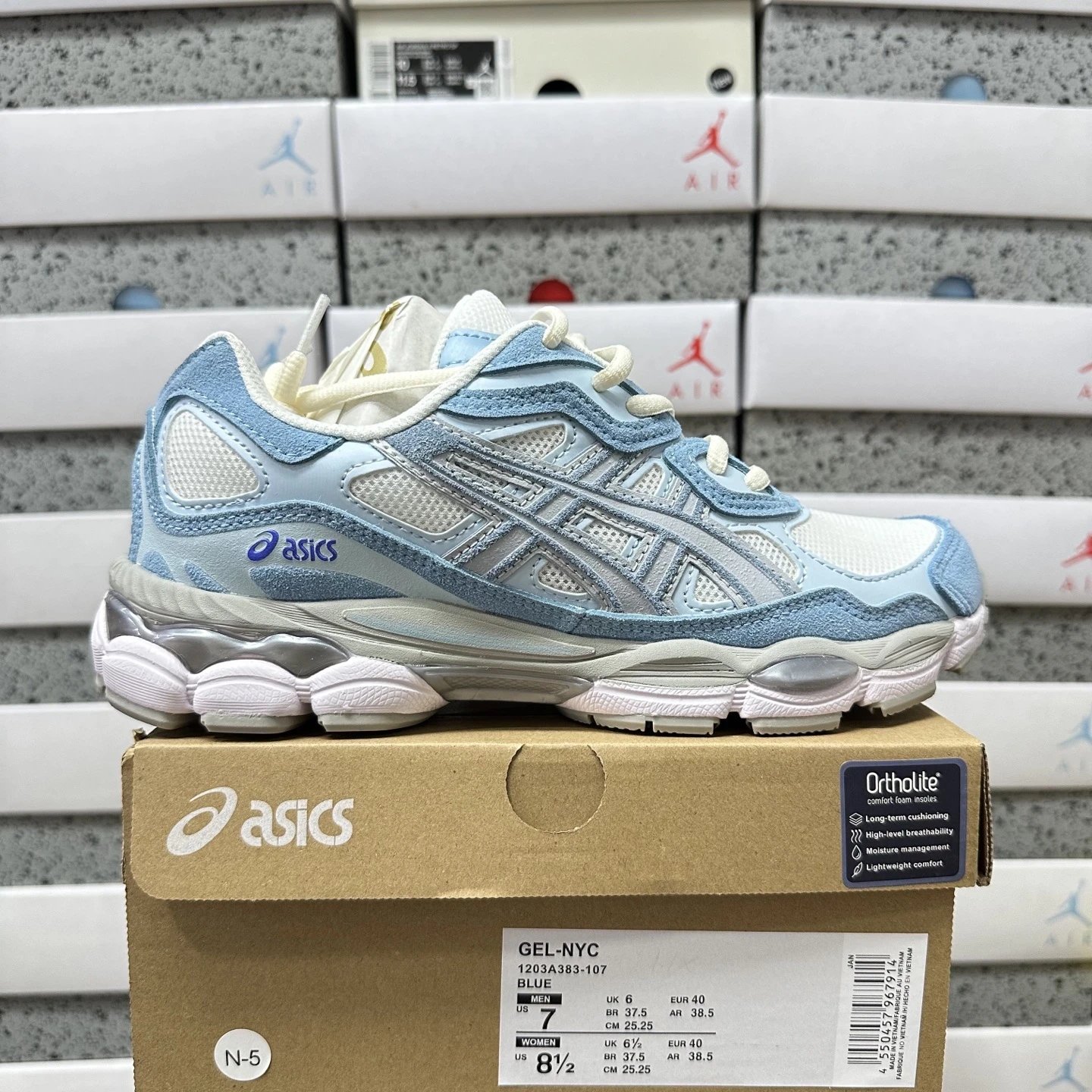 1203A383-107 Blue and White