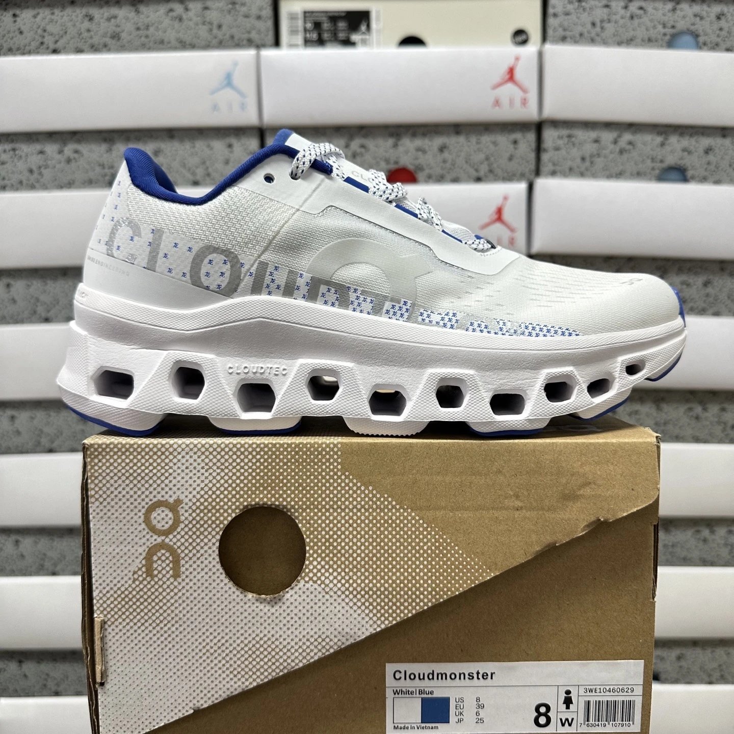 On Cloudmonster Wmns Lunar New Year White Blue 3WE10460629