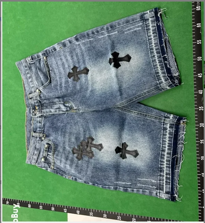 CH PURCZ high quality denim shorts