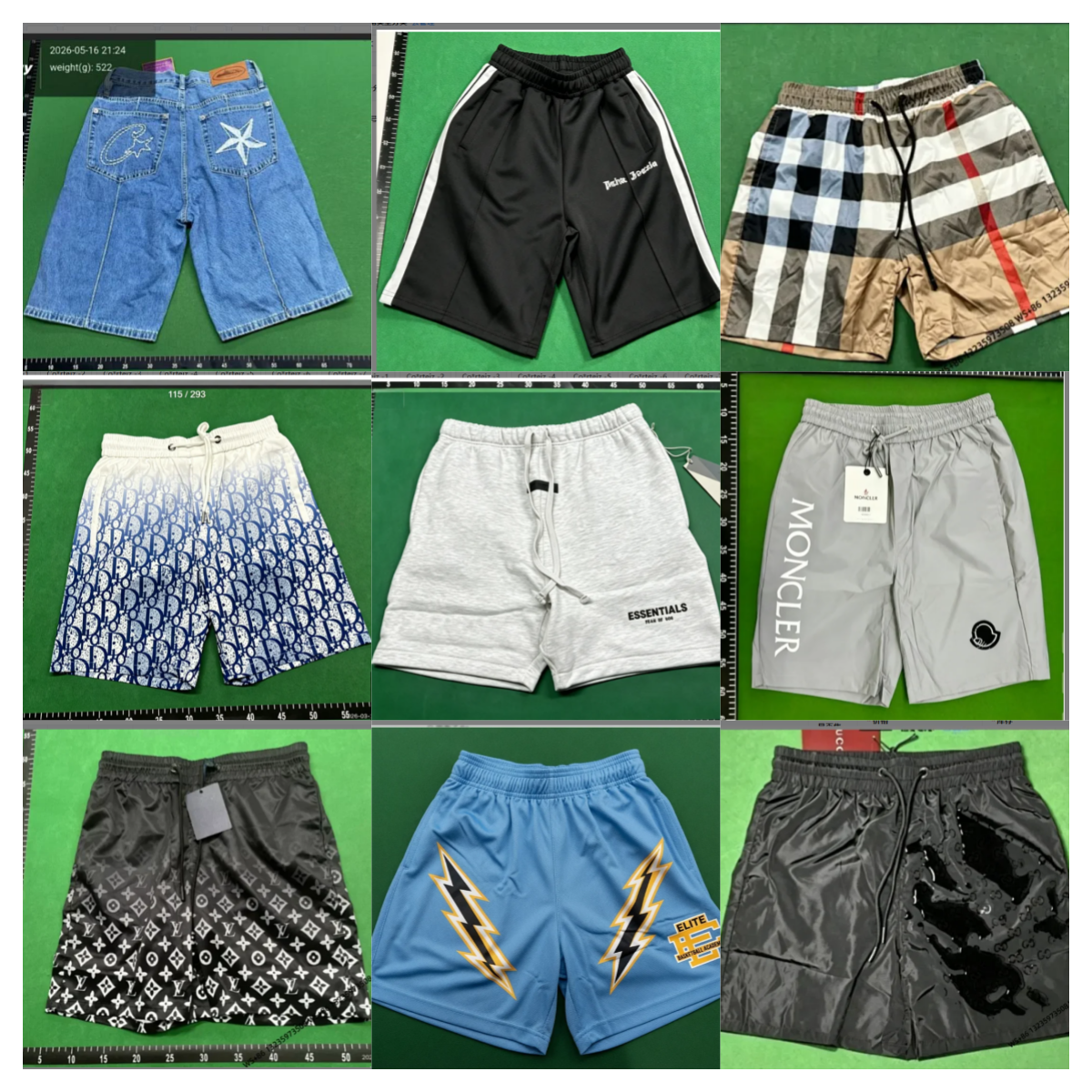 Collection of high quality shorts