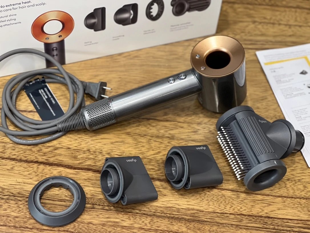 Unbranded Hair Dryers & Stylers Corded hollow-head dryer — Dy HD15 *Copper gold