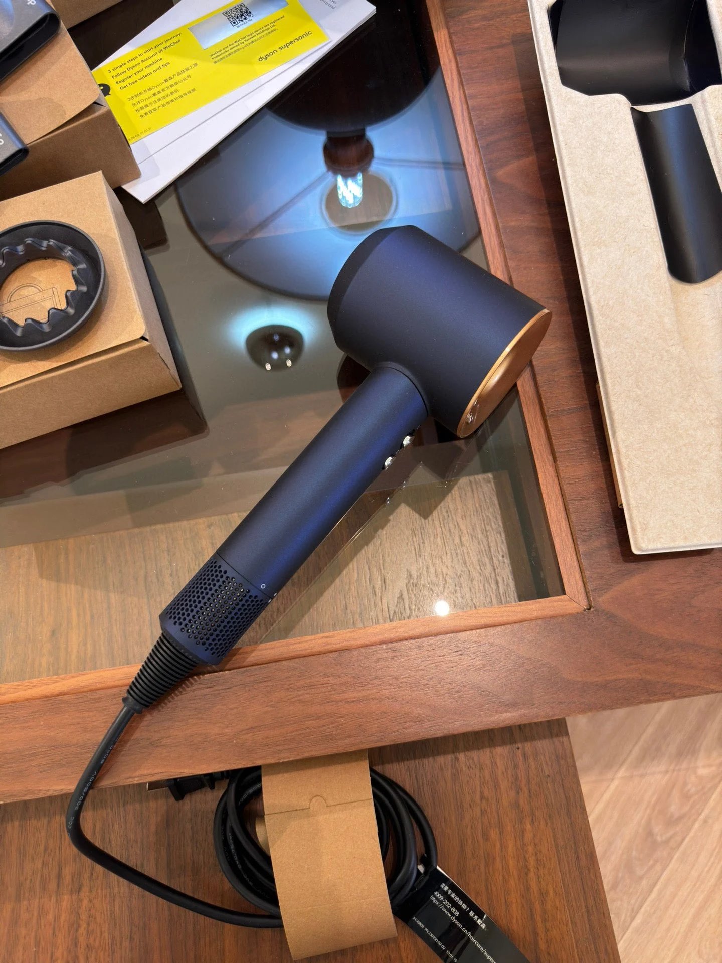 Unbranded Hair Dryers & Stylers Corded hollow-head dryer — Dy HD08 *Prussian Blue