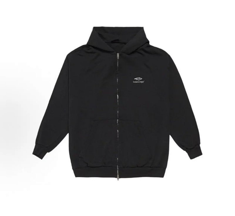 Balenciaga Blcg Stained Hoodie