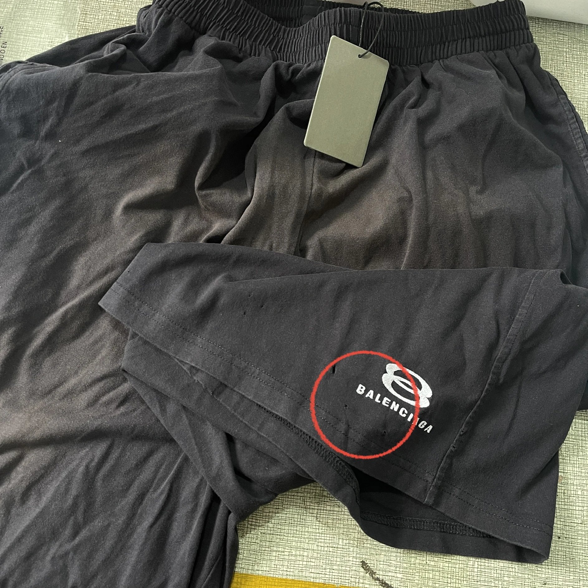 BLCG Black Cotton Unity Basketball Short
