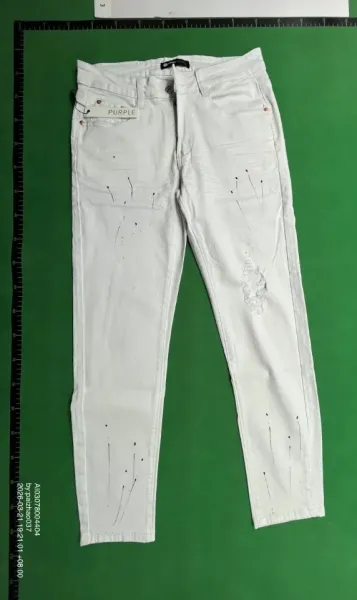 Amiri Distressed Patchwork Denim Jeans Gray - 19