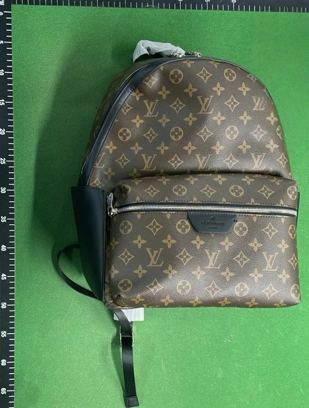 LV-Brown Monogram Full Print Backpack