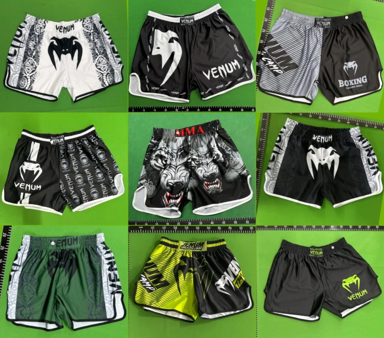 XJ07 - High-Quality Venom Quick-Dry Training Pants & Boxing Shorts WhatsApp +86 15080222227