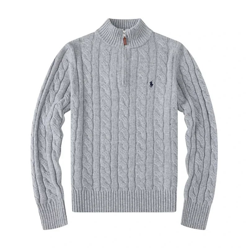 Ralph Lauren - Grey Zipper Sweater