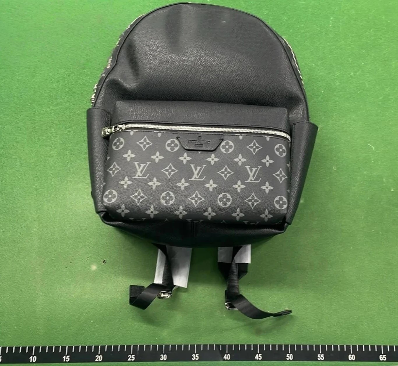 LV Black Monogram Backpack