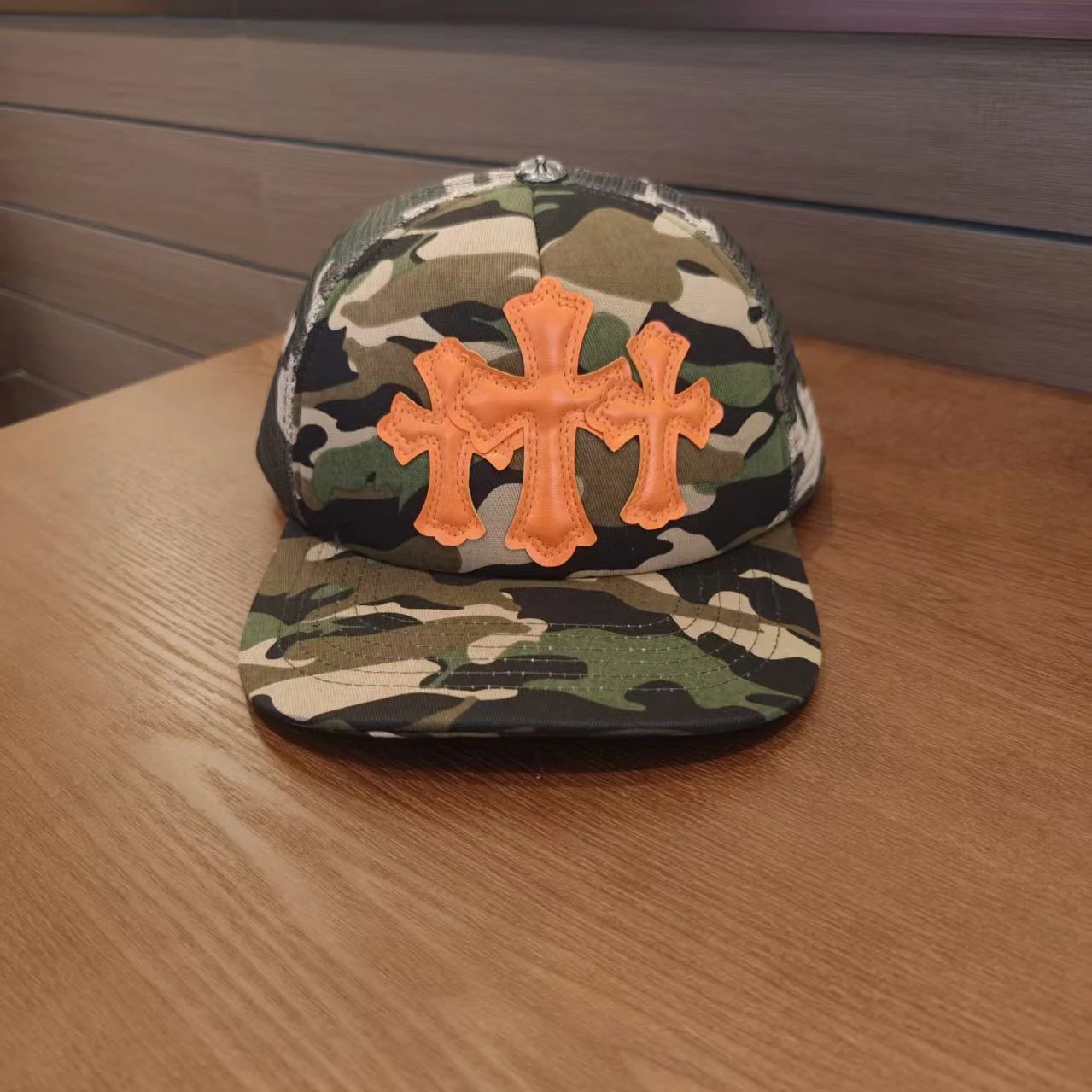 Three orange peel camouflage