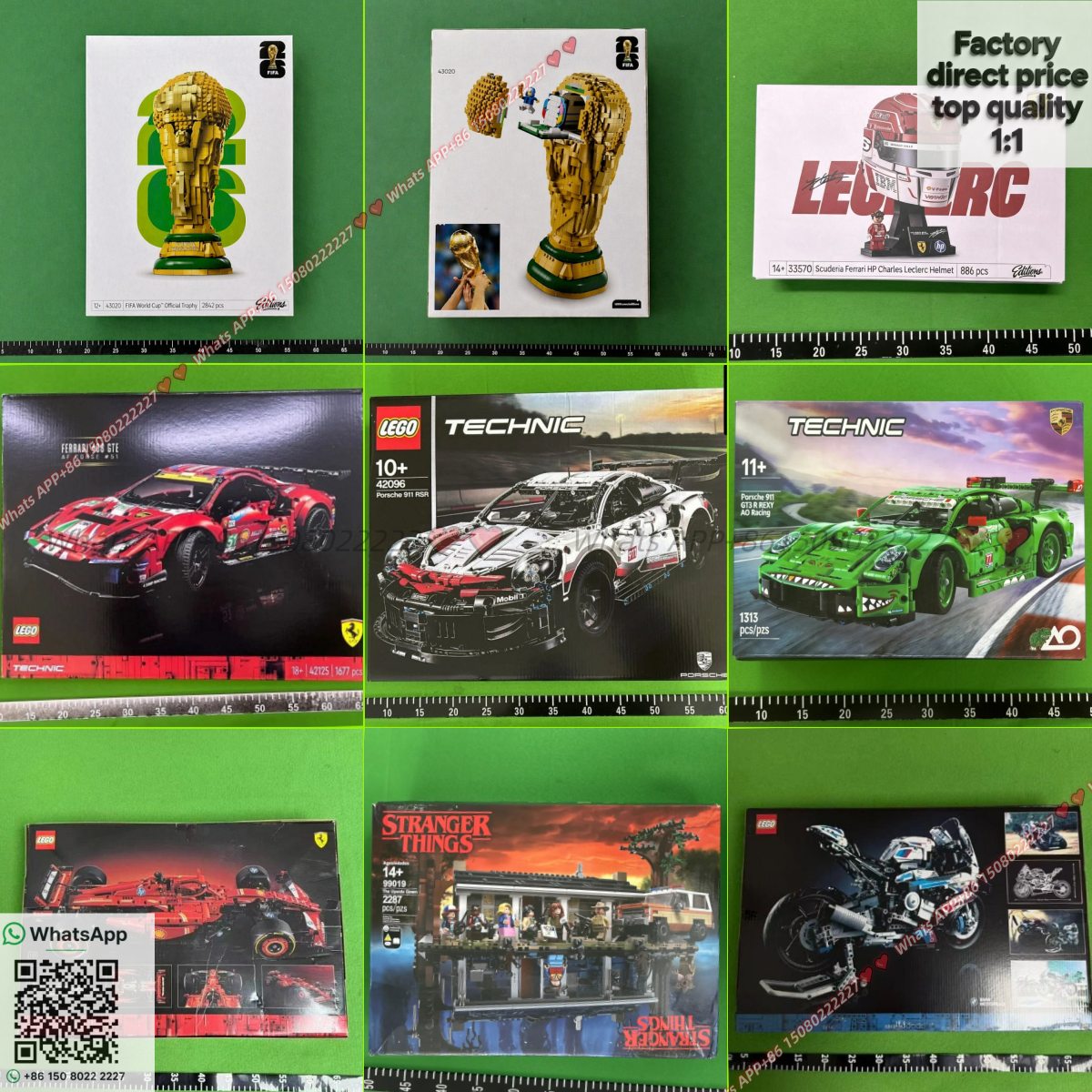 XJ07-2026 World Cup Buildable Vehicle Brick Set Mega Collection (No Returns for Quality Issues)