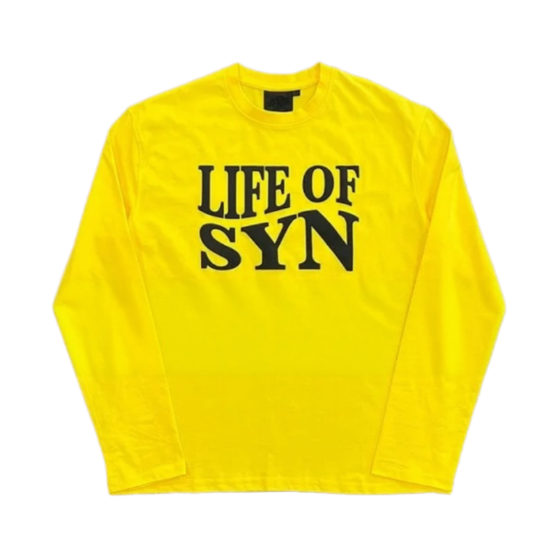 YELLOW LONG SLEEVE T-SHIRT