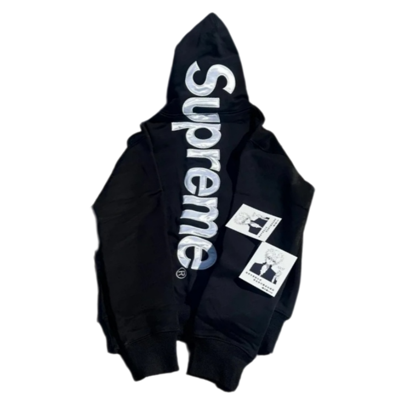 SUDADERAS SUPRME LOGO ATRAS new (6 COLORES)