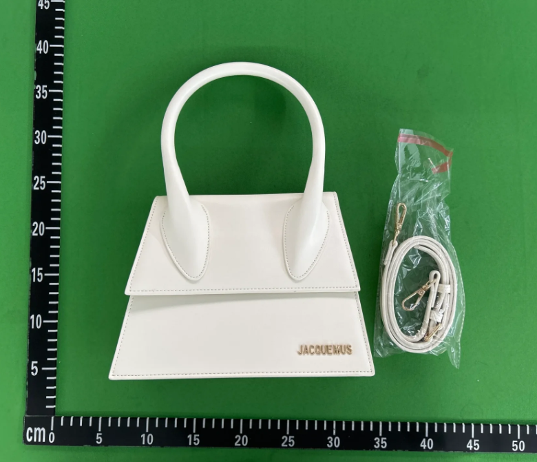 Jacquemus Crossbody Bags Structured flap top-handle bag image 9