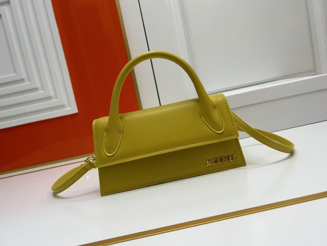 Jacquemus Crossbody Bags Structured flap top-handle bag — 8