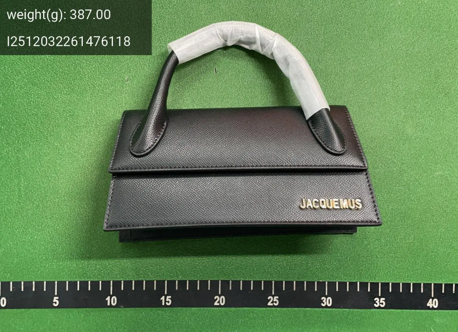 Jacquemus Crossbody Bags Structured flap top-handle bag image 3