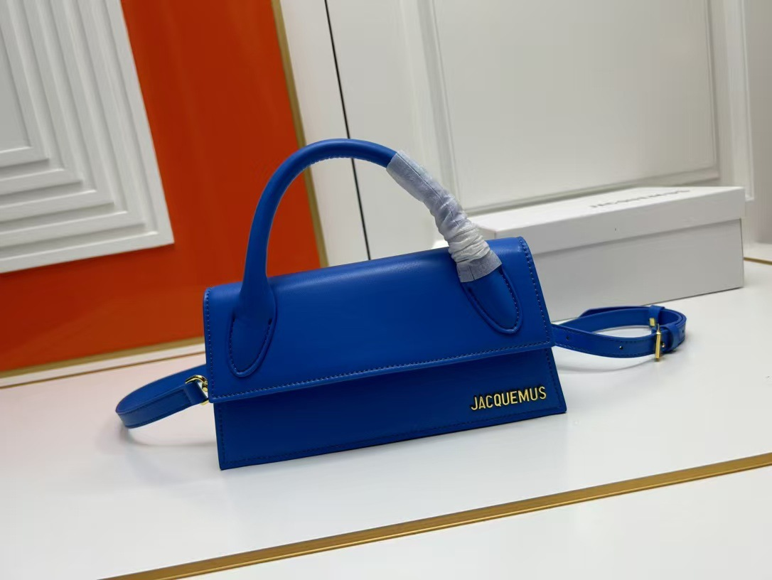 Jacquemus Crossbody Bags Structured flap top-handle bag — 4