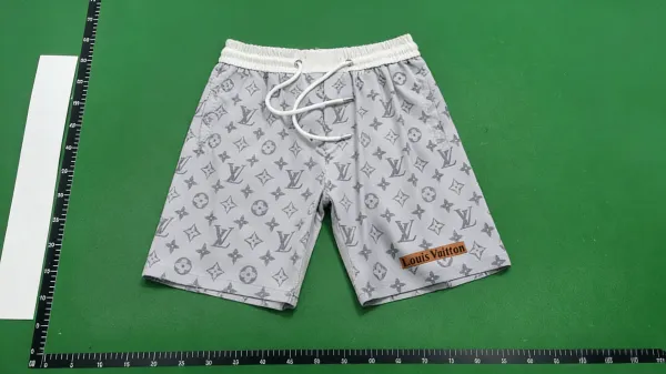 Fendi FF Logo Print Swim Shorts Burgundy - 8