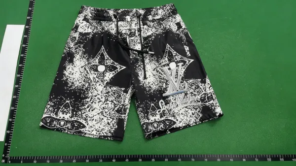 Fendi FF Logo Print Swim Shorts Burgundy - 5