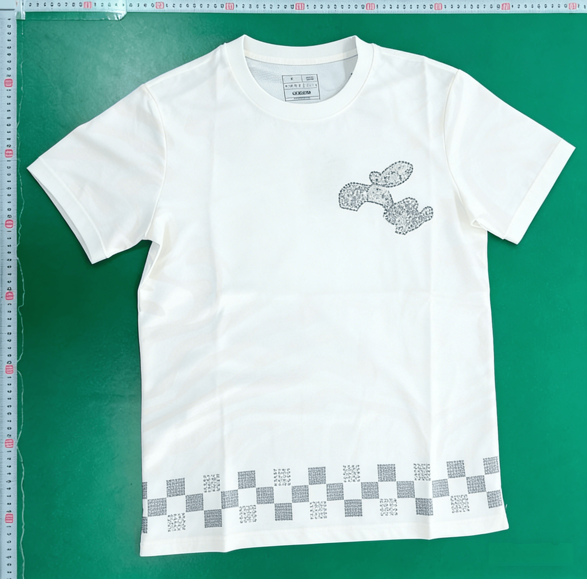 2 AX-T-Shirt Summer New Series Embroidery Printed Rhinestone Letters Casual Men's and Women's Short Sleeves T-Shirt 5