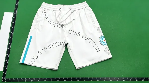 Fendi FF Logo Print Swim Shorts Burgundy - 4