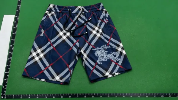 Fendi FF Logo Print Swim Shorts Burgundy - 6