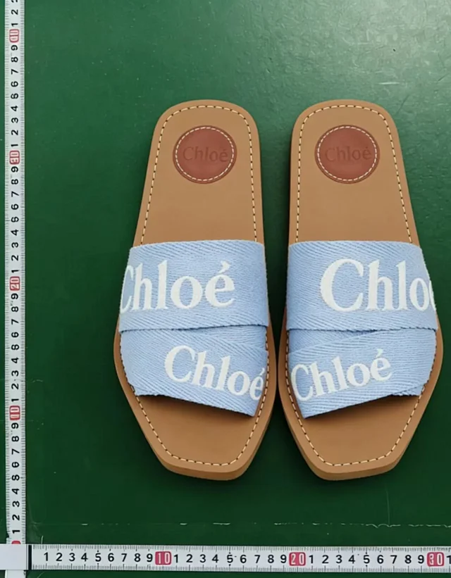 Chloé Sandals Logo Strap Slide product detail image 3
