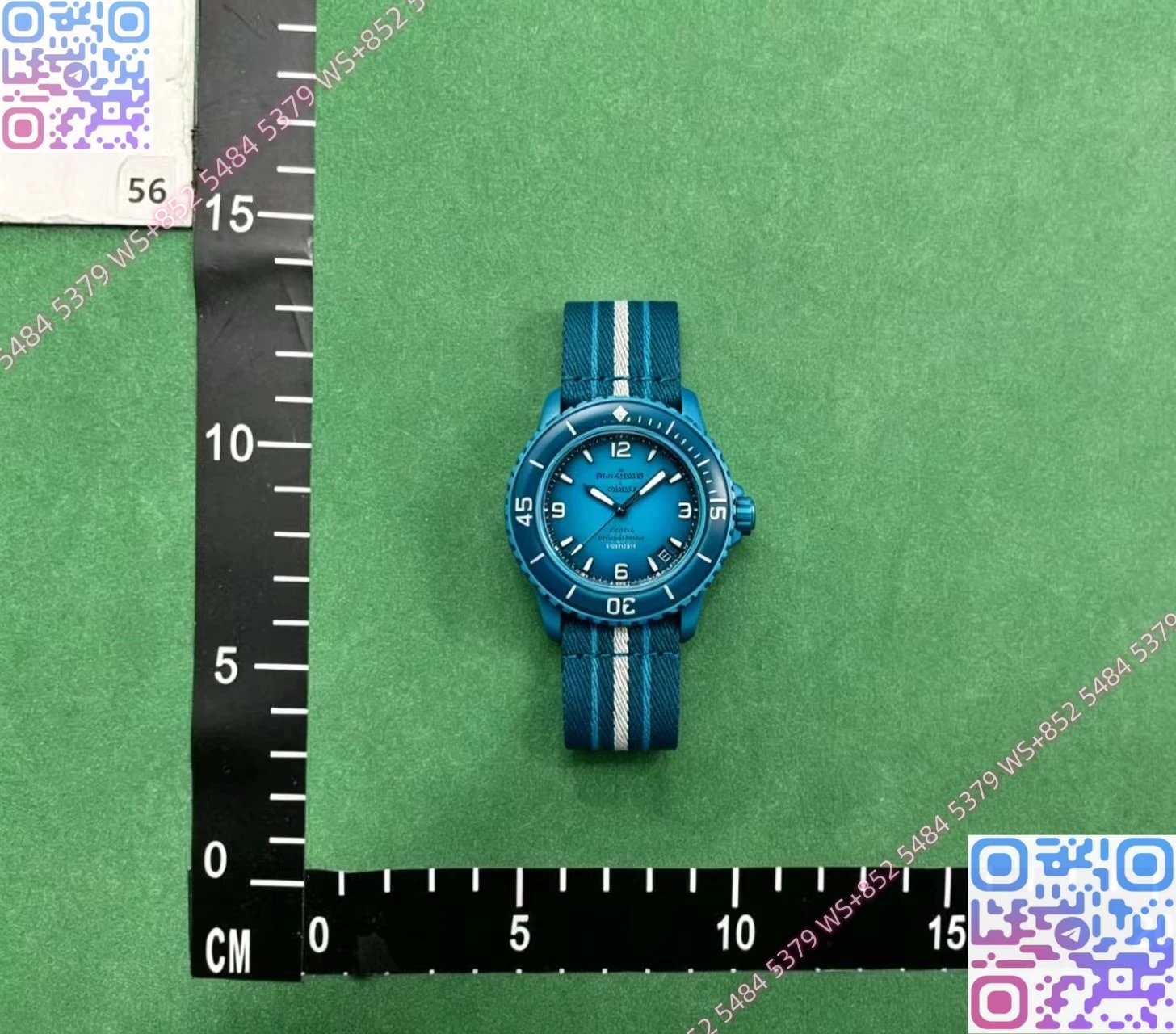 Design Jaeger-LeCoultre Polaris Mariner Blue Quartz Watch Watches - 6