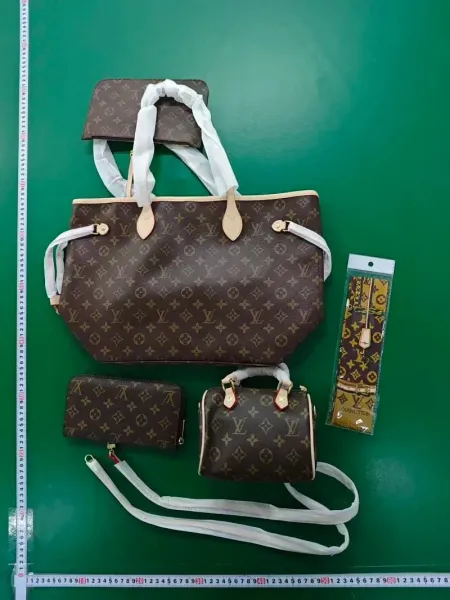 MCM Tracy Visetos Mini Chain Bag Cognac Crossbody Bags - 6