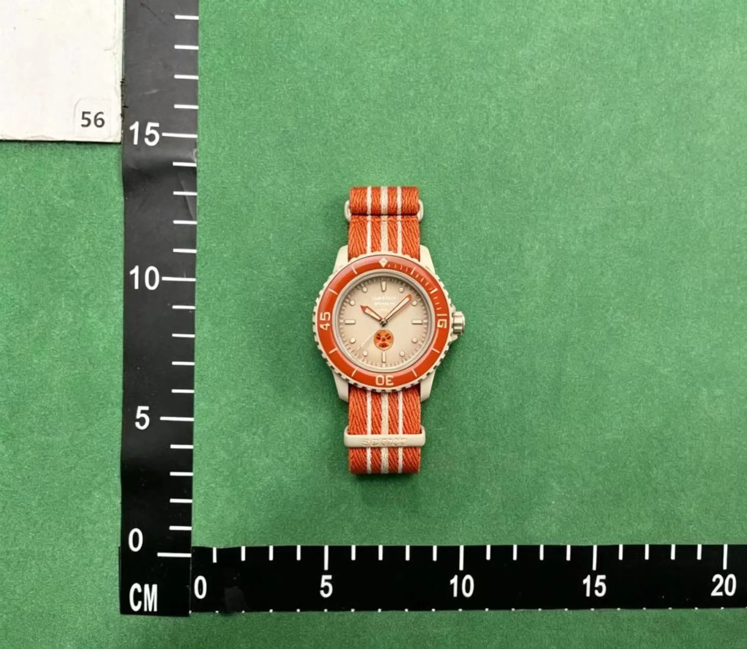 Design Seiko 5 Sports Orange NATO Strap Watch Watches