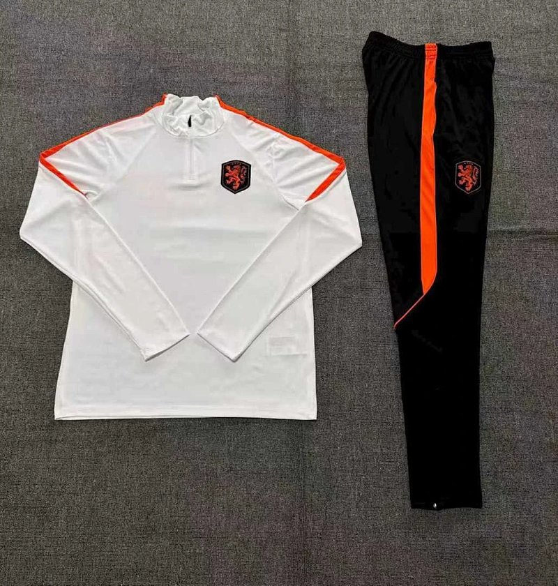 2026 FIFA World Cup Netherlands Half zip training suit set